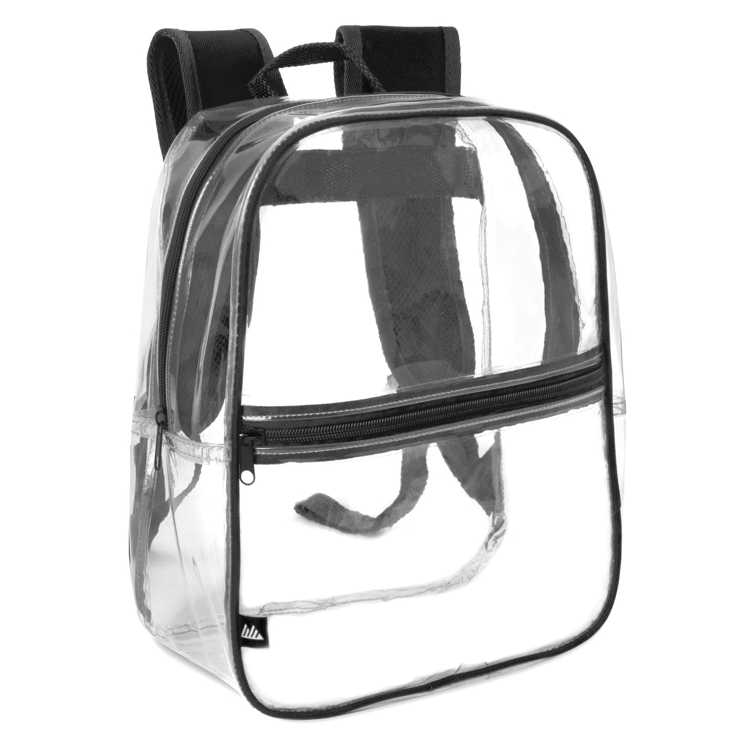 WilJackSports Clear Stadium Approved Backpack, Heavy Duty Waterproof Transparent Backpack for Sports, Travel, Gym and School