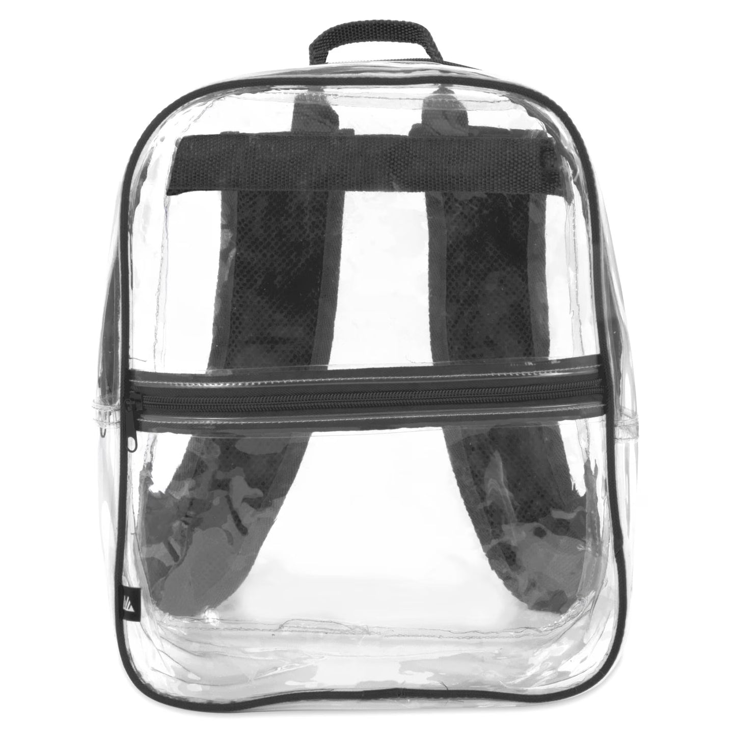 WilJackSports Clear Stadium Approved Backpack, Heavy Duty Waterproof Transparent Backpack for Sports, Travel, Gym and School